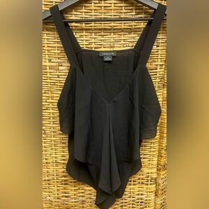 Trouve- Black, Womens‎ Sleeveless top, Size: Medium, New with Tags